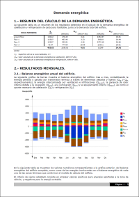 CYPETHERM EPlus. Energy demand report